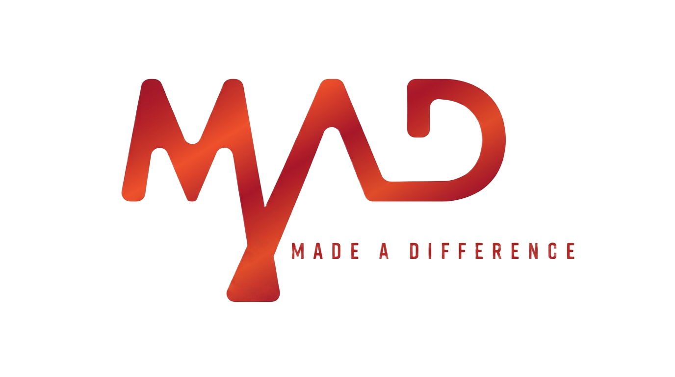 MAD — Made A Difference logo